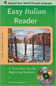 Easy Italian Reader, (0071603344), Riccarda Saggese, Textbooks 