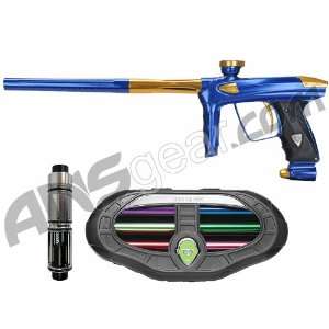  DLX Luxe 1.5 Paintball Gun w/ Free Accessory   Blue/Gold 