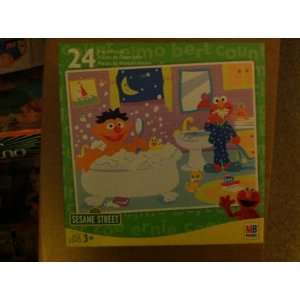   24 Piece Puzzle   Ernie, Rubber Ducky, Elo in Bathroom Toys & Games