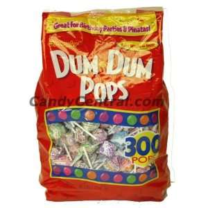 Dum Dum Pop Gusset Bag (300 Ct)  Grocery & Gourmet Food