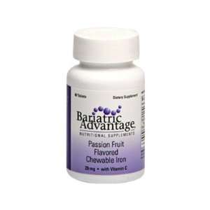 Bariatric Advantage Chewable Iron, 29mg, Passion Fruit 90 Count
