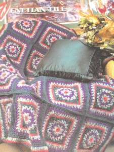 Venetian Tile Crochet Afghan Pattern Annies Attic  