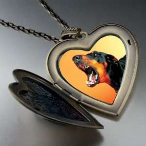  Barking Dog Large Pendant Necklace: Pugster: Jewelry