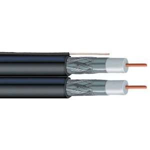   Dual Rg6 With Ground Solid Copper Coaxial Cable