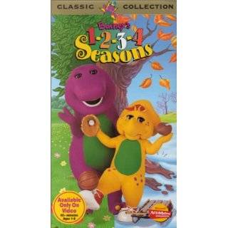 Barney   1 2 3 4 Seasons [VHS] by Exclusive Barney (VHS Tape)