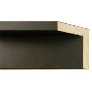  3 Matte Black Canvas Floater Wood Moulding Electronics