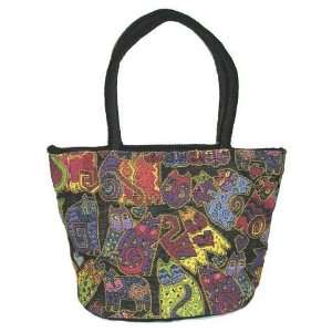  Laurel Burch Tapestry Boat Tote Karlys Cats By The Each 