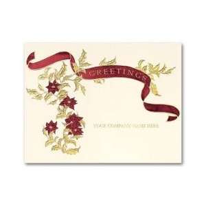  EGP Radiant Poinsettias Holiday Card 