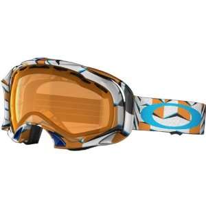  Oakley Splice Cubism Orange Adult Asian Fit Winter Sport 