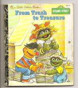 From Trash to Treasure Sesame Street Little Golden Book 9780307301239 