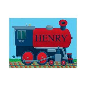  personalized train engine wall art: Home & Kitchen