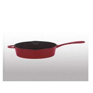 Mario Batali Cookware Classic Enamel Cast Iron Open Saute Pan 