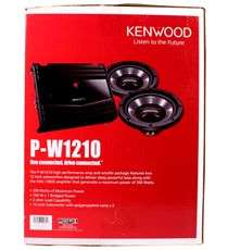 Kenwood P W1210 KAC 1502S 2 12 800W Car Subwoofers+2 Channel 