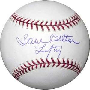 Steve Carlton Autographed/Hand Signed Rawlings Official MLB Baseball 