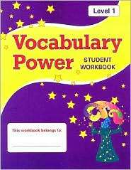 Vocabulary Power: Student Workbook, Level 1, (1557669260), Latrice M 
