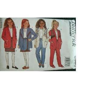   PANTS SIZE 12 14 FAST & EASY BUTTERICK PATTERN 6922 Arts, Crafts