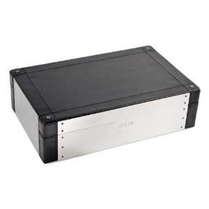Axis Steel Black Leather 8 Watch Display Box Case:  Home 