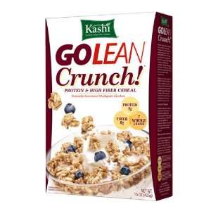 Kashi GoLean Cereal, Crunch, 15 oz (Pack of 4)  Grocery 