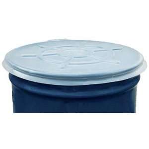 IHS DC TPO Plastic Cover For 55 Gallon Open Steel Head Drum (Pack Of 5 