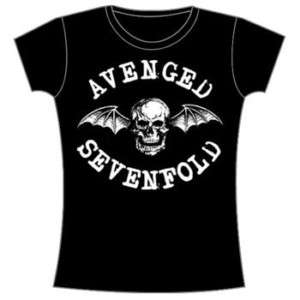 Avenged Sevenfold Death Bat Girlie Shirt SM, MD, LG, XL  
