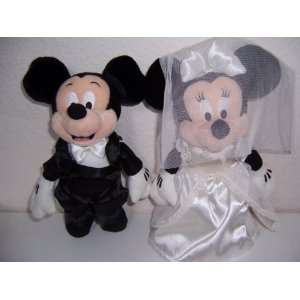   Mouse Wedding Bride And Groom Collectible Plush (10): Toys & Games