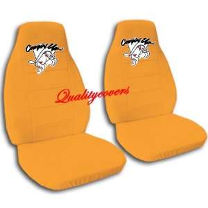   Orange Cow Girl car seat covers for a 2002 Toyota Camry.: Automotive