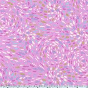  45 Wide Penelope Candy Sprinkles Pink Fabric By The Yard 