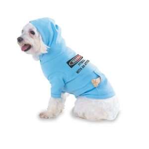 Warning: Pitbull with an attitude Hooded (Hoody) T Shirt with pocket 
