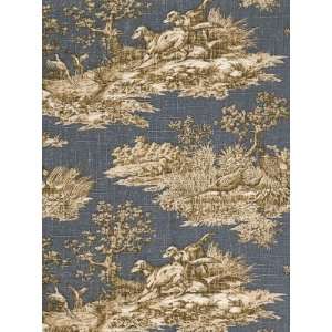  Fabricut FbC 3286301 Lehane   Navy Fabric Arts, Crafts 