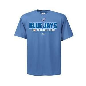  Toronto Blue Jays Cooperstown Practice T Shirt by Majestic 