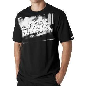  MSR Metal Mulisha Vaporizer T Shirt, Black, Size Md 
