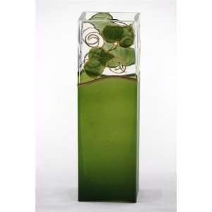  Beautiful Scenery Hand Blown Art Glass Vase: Home 