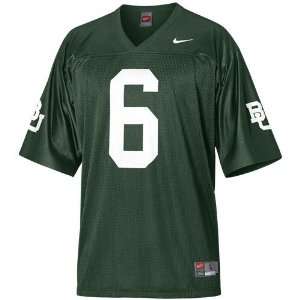  Nike Baylor Bears #6 Green Replica Football Jersey: Sports 
