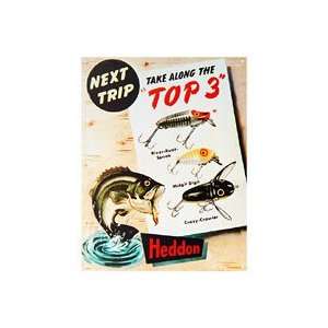   NOSTALGIC ~ FISHING LURES * HEDDONS TOP 3 ~ NEXT TIME TRY THE TOP 3