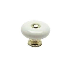 Berenson 2614 102 P Almond Bedford Bedford Mushroom Cabinet Knob with 