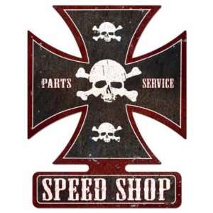  Speed Shop Vintage Metal Sign Parts Service: Home 