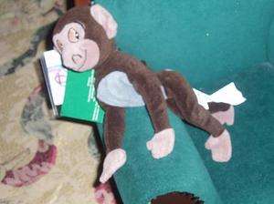 Tarzan Baboon toy bean bag plush cloth doll Disney Store new with tags 