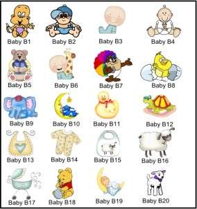 20 Baby Shower Cow Water Bottle Labels  