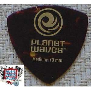  25 Planet Waves Wide Guitar Picks Shell .70mm Wedge 