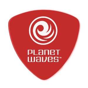 10 Planet Waves Guitar Picks Duralin Red .46mm Wedge 