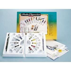  WORLD OF WATERCOLOR DELUXE ART SET Toys & Games