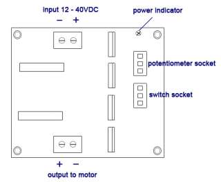 DC Motor Speed Controller (Forward Backward Switchable)  
