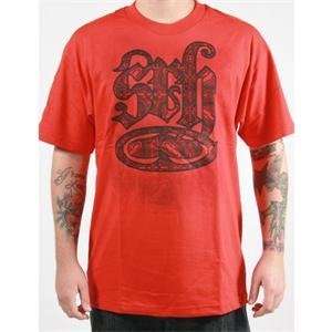  SRH Dare Devil T Shirt   Large/Red: Automotive