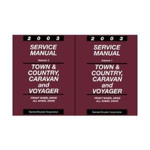   : 2003 TOWN & COUNTRY CARAVAN VOYAGER Service Manual Book: Automotive