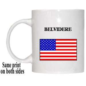  US Flag   Belvidere, Illinois (IL) Mug 