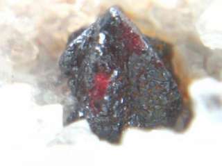 red CINNABAR crystal specimen  