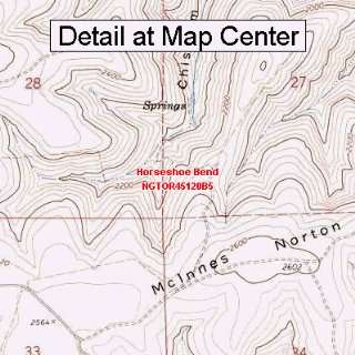   Map   Horseshoe Bend, Oregon (Folded/Waterproof)