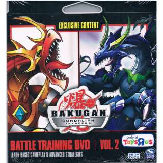 Bakugan Gundalian Invaders Battle Training DVD Volume 2  