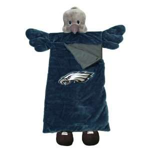  Philadelphia Eagles NFL Plush Team Mascot Sleeping Bag 72 