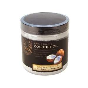 Coconut Oil, 100% Organic Extra Virgin 16oz:  Grocery 